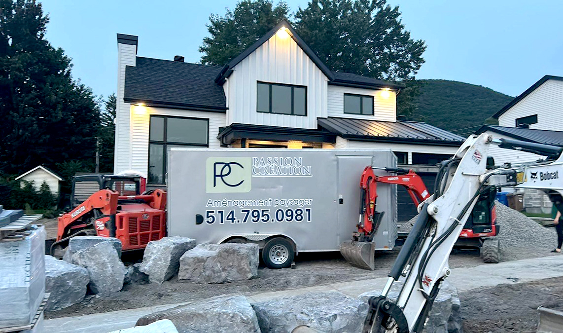 Passion Création Aménagement paysager à St-Hyacinthe.